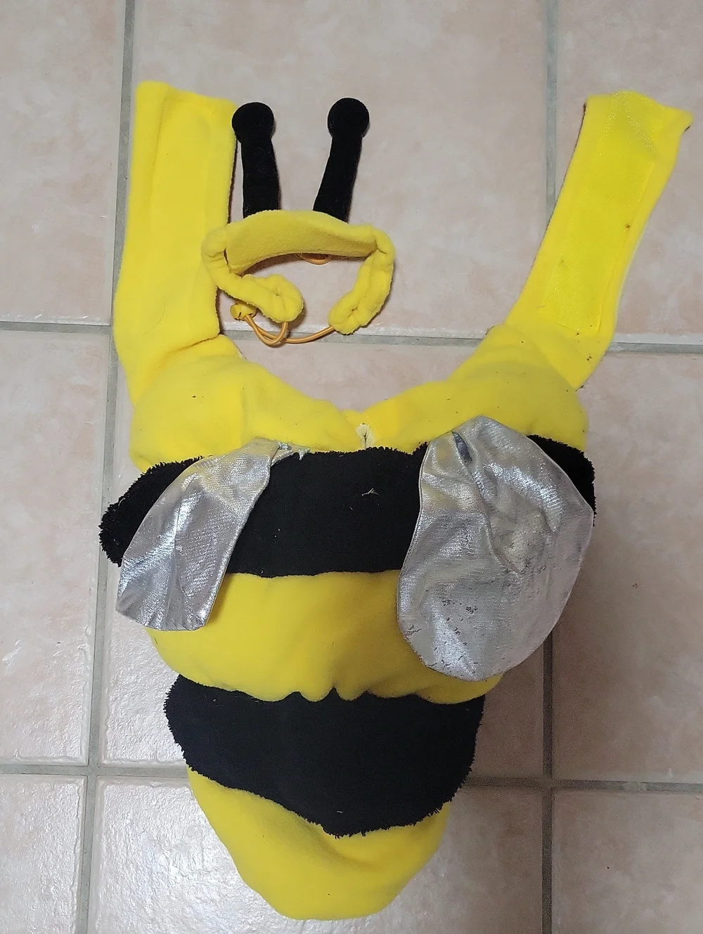 Bumble Bee Costume Yellow & Black Dog Costume Size XL